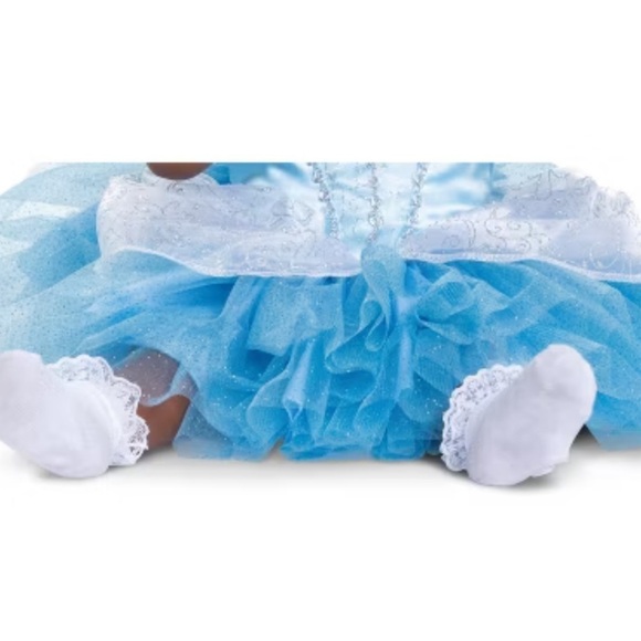 Baby Disney Princess Cinderella Halloween Costume Tutu Dress Size 12-18 mo NWT - Picture 4 of 7
